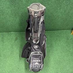 Patron Tequila Ogio Vaporlite Golf Stand Bag 8-Way with Straps & Rain Cover