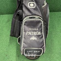 Patron Tequila Ogio Vaporlite Golf Stand Bag 8-Way with Straps & Rain Cover