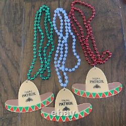 Patron Tequila Promo Kit- Bandannas/cups/beads/keychains NEW! 100+