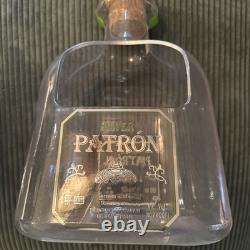 Patron Tequila Store Display Plastic Bottle Holder Tabletop Rare Large Decor