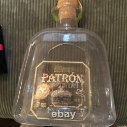 Patron Tequila Store Display Plastic Bottle Holder Tabletop Rare Large Decor