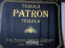 Patrón Tequila The Collection Distillery Sign Black & Gold Banner