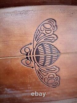 Patron Tequila Vintage Wooden Serving Rectangle Tray RARE FIND