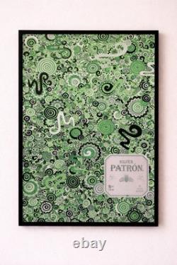 Patron Tequila Wall Art 9x12