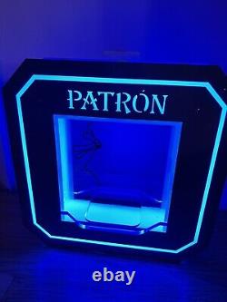 Patron Tequila Wireless Multi color Bottle Presenter. Rare Find!' 7 Colors