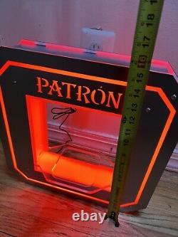 Patron Tequila Wireless Multi color Bottle Presenter. Rare Find!' 7 Colors