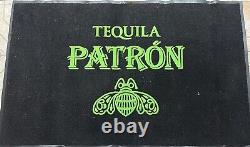 Patron tequila carpet mat / rubber backing New Approx 3ft By 5ft
