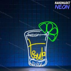 Personalization Tequila Neon Sign House Wall Decor 20inch Size