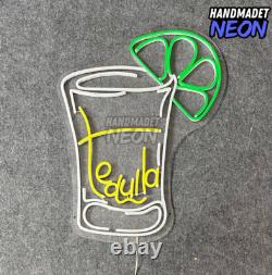 Personalization Tequila Neon Sign House Wall Decor 20inch Size