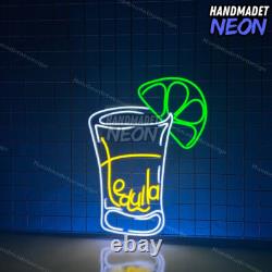 Personalization Tequila Neon Sign House Wall Decor 20inch Size