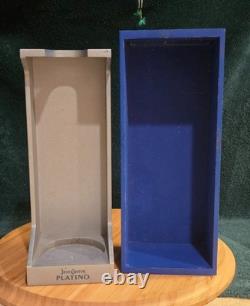 Pre-owned Jose Cuervo Reserva De La Familia Platino Rare Blue Wood Box Display