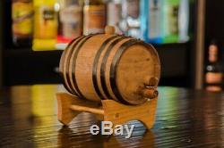 Premium Charred American Oak Aging Barrel For Whiskey Rum Tequila Wine Scotch
