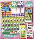 Pull Tabs $1 Cash Board Tacos & Tequila-4000 Count 1095 Huge Profit