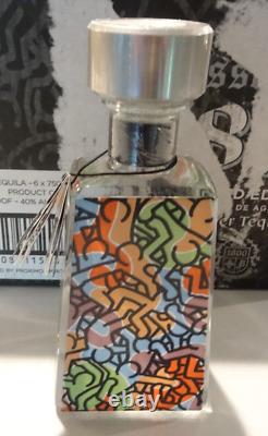 RARE 2015 Keith Haring X 1800 Tequila Artist #41/1800 COMPLETE WITH BOOK 1