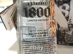 RARE 2015 Keith Haring X 1800 Tequila Artist #41/1800 COMPLETE WITH BOOK 1