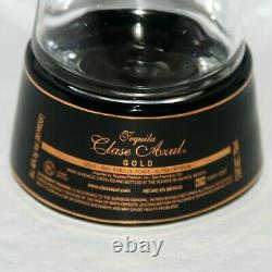 RARE Clase Azul GOLD Tequila Hand Painted Black EMPTY Bottle 750 ml READ DESC