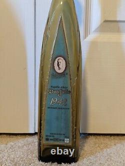 RARE DON JULIO 1942 Añejo Tequila Wooden 3 Hinge Green Coffin Box Bottle #55349