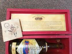 RARE! Jose Cuervo Reserva De La Familia Tequila Wooden Box 1996 Original Bottle