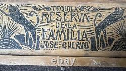 RARE Jose Cuervo Tequila Reserva de La Familia Box Joel Rendon 1995