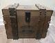 Rare Jose Cuervo Wooden Crate Wood And Metal Hinged Jose Cuervo Tequila