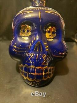 RARE Kah Skull Tequila Bottle Limited Edition Los Ultimos Dias 14,513/18,000 EX+