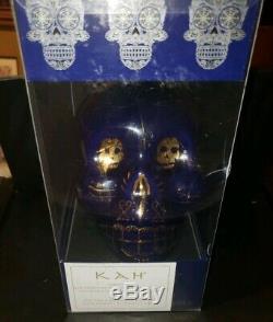 RARE Kah Skull Tequila Bottle Limited Edition Los Ultimos Dias 14,513/18,000 EX+