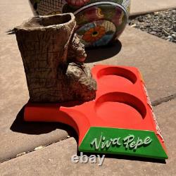 RARE Pepe Lopez Tequila Bottle Holder Made In Michigan, USA Collectible Vintage