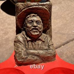 RARE Pepe Lopez Tequila Bottle Holder Made In Michigan, USA Collectible Vintage