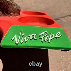 RARE Pepe Lopez Tequila Bottle Holder Made In Michigan, USA Collectible Vintage