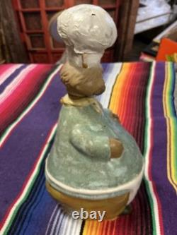 RARE Rodo Padilla THE CHEF sculpture tequila bottle empty