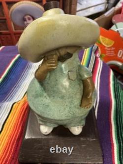 RARE Rodo Padilla THE NURSE sculpture tequila bottle empty