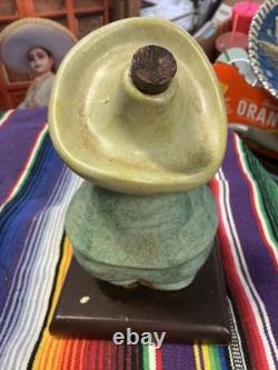 RARE Rodo Padilla THE NURSE sculpture tequila bottle empty