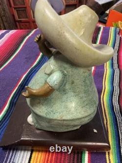 RARE Rodo Padilla THE NURSE sculpture tequila bottle empty