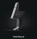 Rare Tesla Mezcal Bottle Matte Black Limited Edition, Collectible, Empty