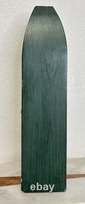 RARE Vintage Don Julio 1942 Tequila Green Wooden Coffin Box Display Case ONLY