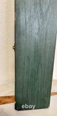RARE Vintage Don Julio 1942 Tequila Green Wooden Coffin Box Display Case ONLY