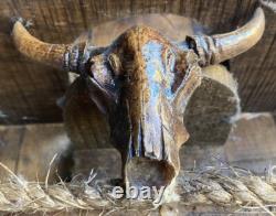 RARE Vintage Jalisco Mexico Handmade Mini Bar Tequila Bottle Shot Glass Holder