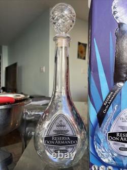 RESERVA DON ARMANDO EXTRA ANEJO CRISTALINO 750ML BOX EMPTY Bottle Tequila 35%