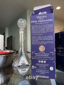 RESERVA DON ARMANDO EXTRA ANEJO CRISTALINO 750ML BOX EMPTY Bottle Tequila 35%
