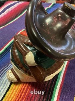 RODO PADILLA RARE sculptured tequila bottle empty EL CHINGON