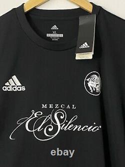 Rare Adidas LA Galaxy El Selencio Mezcal Tequila Promotional Jersey XL Black
