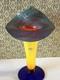 Rare Blenko 2003 Jack In The Pulpit Vase Tequila Sunrise