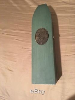 Rare Don Julio Anejo Tequila 1942 Green Coffin Wooden Box