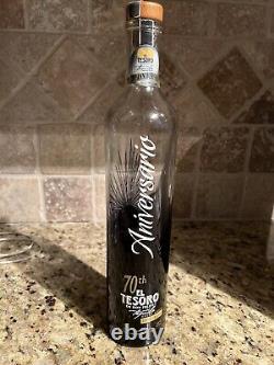 Rare El Tesoro De Don Felipe 70th Anniversary Extra Anejo Tequila Bottle
