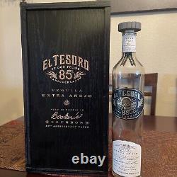 Rare El Tesoro De Don Felipe 85th Anniversary Extra Anejo Tequila Bottle + Box