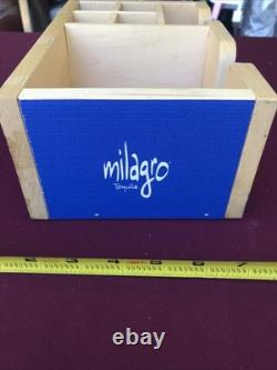 Rare? Halloween Milagro Tequila Ad Wood Caddy Artist Neuzz Miquel Mejia
