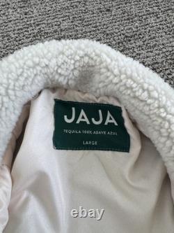 Rare JAJA Tequila Forest Green Fleece Jacket With Agave Plants / Very Few Made