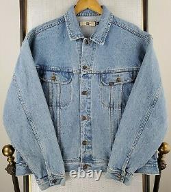 Rare LEE x JOSE CUERVO Size XL Denim Trucker Jacket Mens Button Coat Tequila