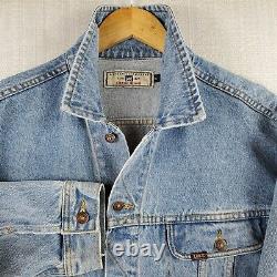 Rare LEE x JOSE CUERVO Size XL Denim Trucker Jacket Mens Button Coat Tequila