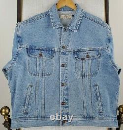 Rare LEE x JOSE CUERVO Size XL Denim Trucker Jacket Mens Button Coat Tequila